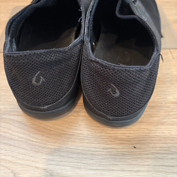 ** Olukai Nohea Moku Shoes Black Slip On Sneakers US 8.5 EU 41.5 main image 6